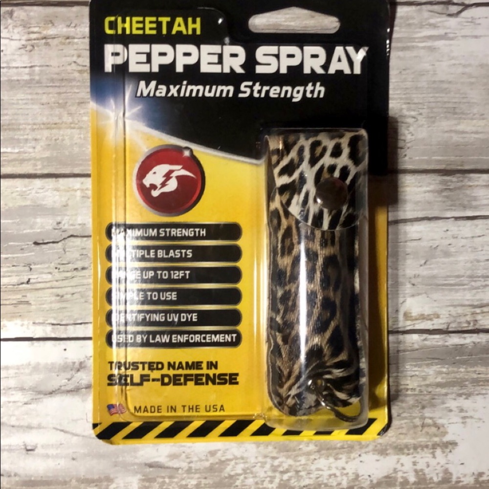 Cheetah Pepper Spray